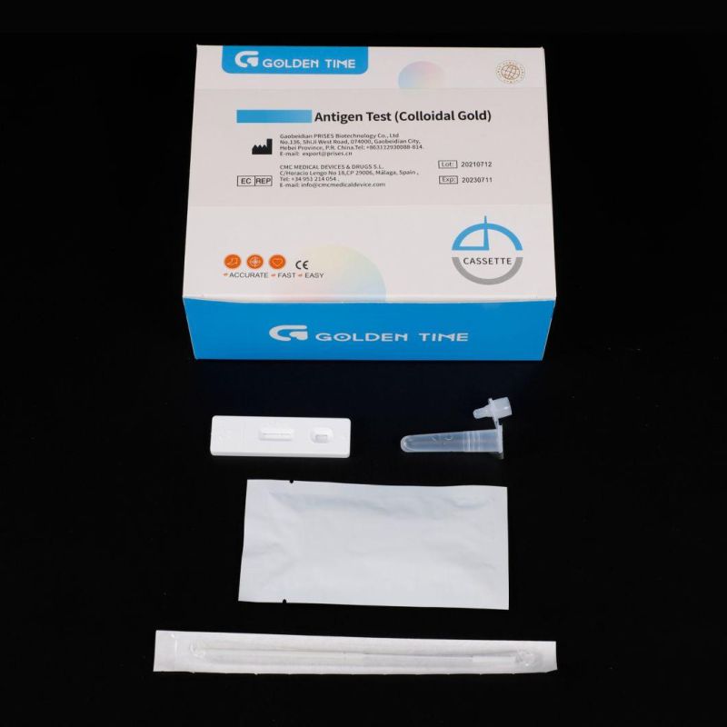 Home Self Test Kit Medical Rapid Test Device 19 Antigen Swab Test