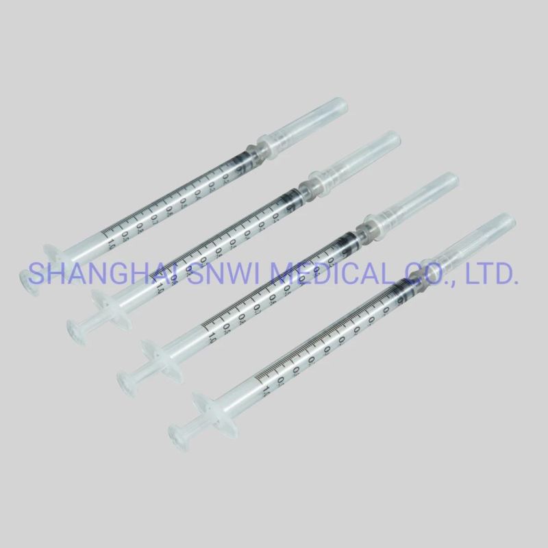 High Quality Disposable Plastic Medical Syringe Injection Syringe with Needle
