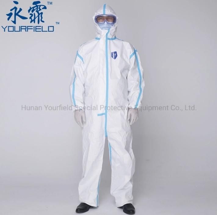 Sterile Disposable Medical Protective Clothing Non Woven Fabric Protective Coverall safety Protective
