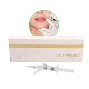 2ml CE Approved Lip Injection Cross Linked Hyaluronic Acid Injectable Dermal Filler