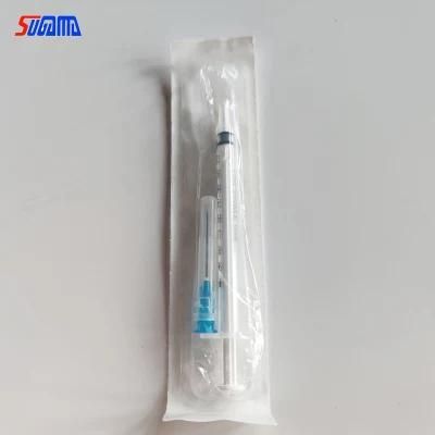 Disposable Medical Sterile PP Auto Retractable Safety Syringe with Auto Destruct Syringe