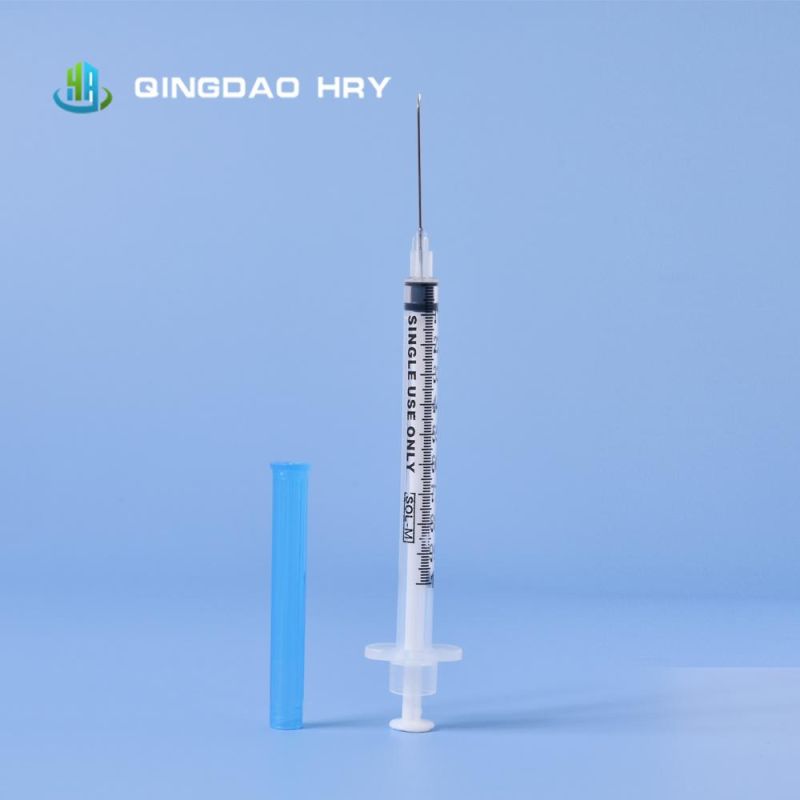 1ml Luer Lock Medical Disposable Low Dead Space High Quality Syringe CE FDA ISO 510K