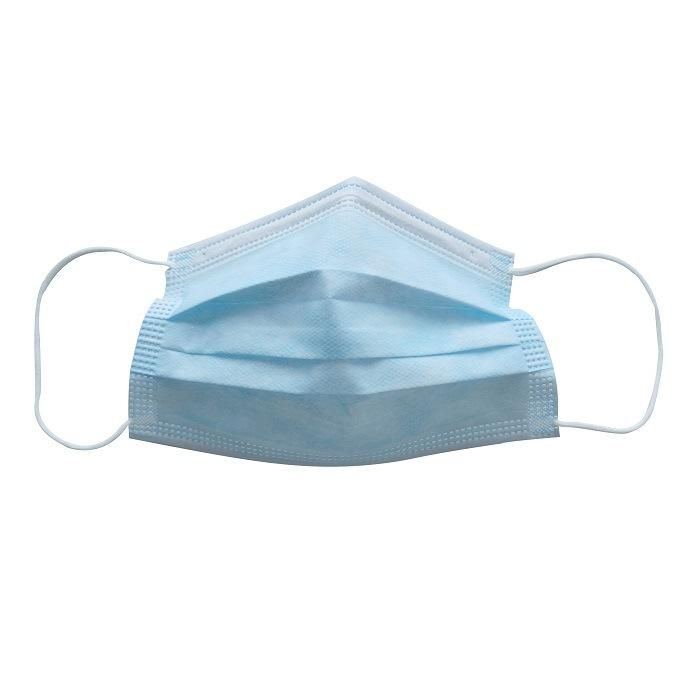 3 Ply Dentist Protective Hospital Cleanroom Pleated Bfe99 Breathing Disposable Surgical Medical High Filtration Earloop Non Woven Face Mask