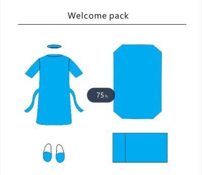 Disposable CE and ISO13485 Approved Non-Sterile Welcome Pack Surgical Pack
