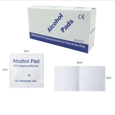 Medical Supply Alcohol Prep Pad 70% Isopropyl Alcohol