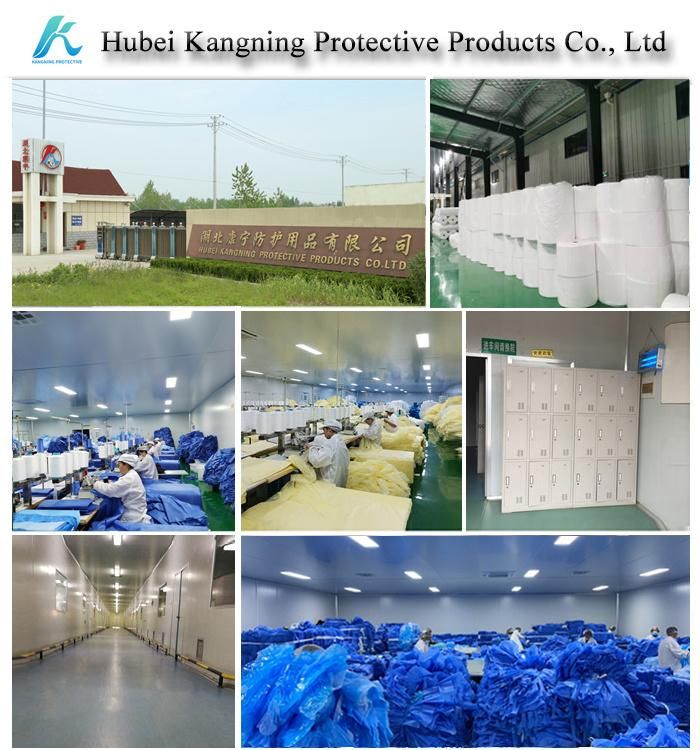 ISO13485 Factory Wholesale Disposable Medical PP Visitor Kit Visiting Coat Visitor Set Non Woven PPE Kit Isolation Gown Protective Clothes