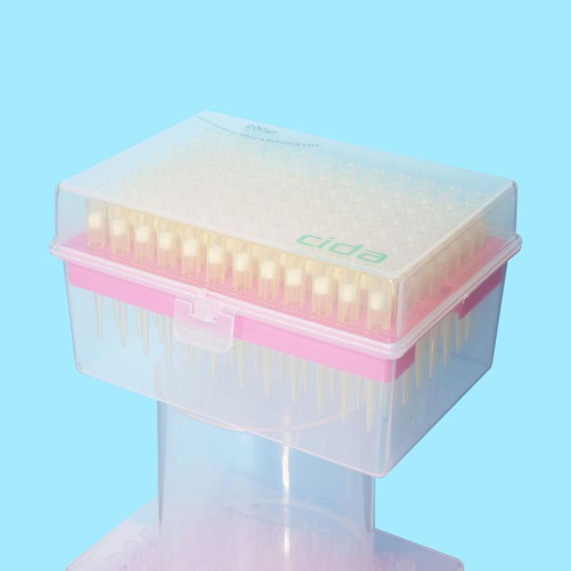 Medical Disposables Laboratory Test Kits 10UL 100UL 200UL 1000UL Pipette Filter Tips for PCR Nucleic Acid Testing