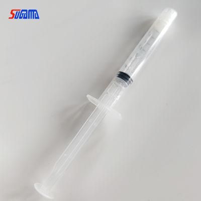 CE/ISO Approved Luer Lock Disposable Safety Auto-Destruct Syringe with Needle