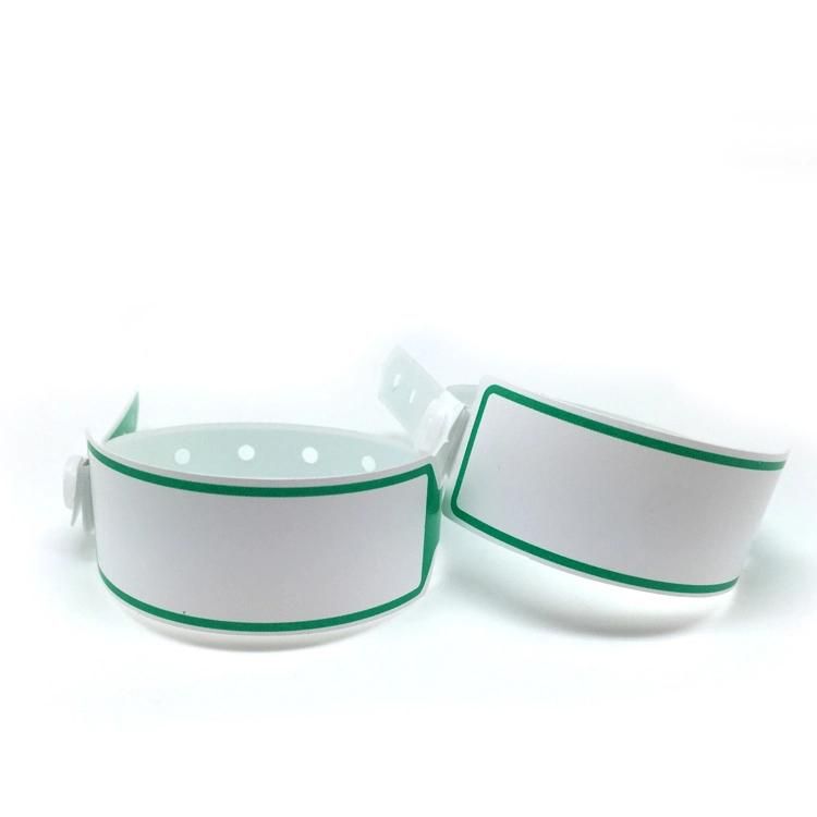 2021 Hot Sale Adult Write on ID Wristband for Patient