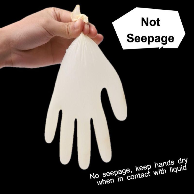 Powder Free Food Grade 510K En455 Disposable Latex Gloves
