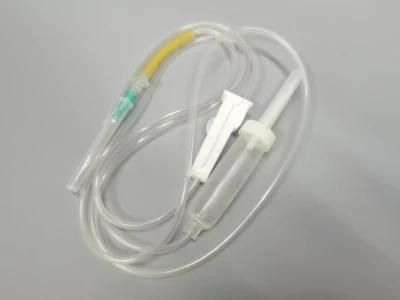 Disposable Medical IV Set Infusion Set with Needle for Single Use