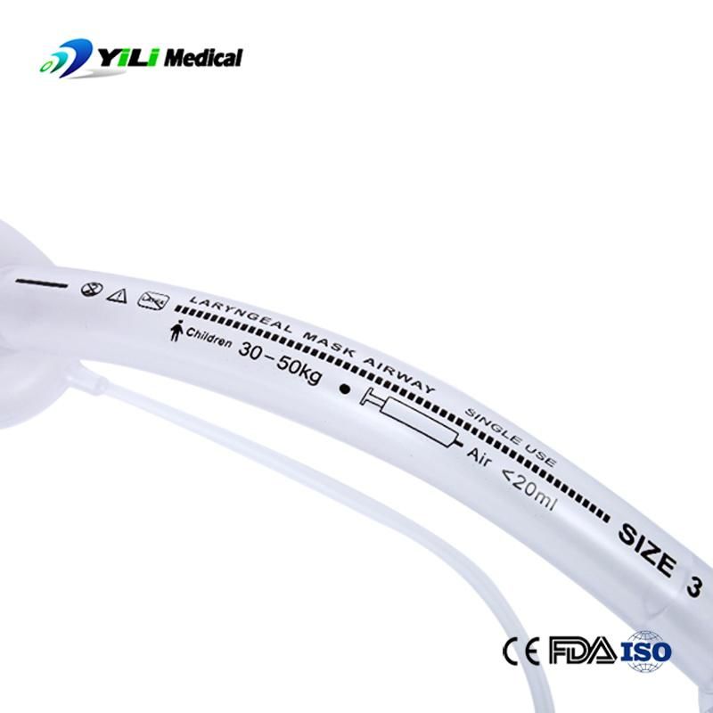 Disposable Medical Airway Laryngeal Mask Made of PVC Intubating Lma