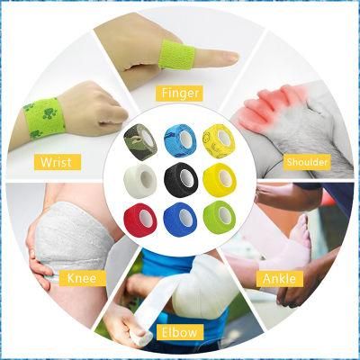 Free Samples Medical Vet Wrap Compression Veterinary Cohesive Bandage