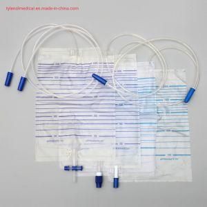 2000ml Disposable Adult Urine Bags Urine Collection Bags with FDA