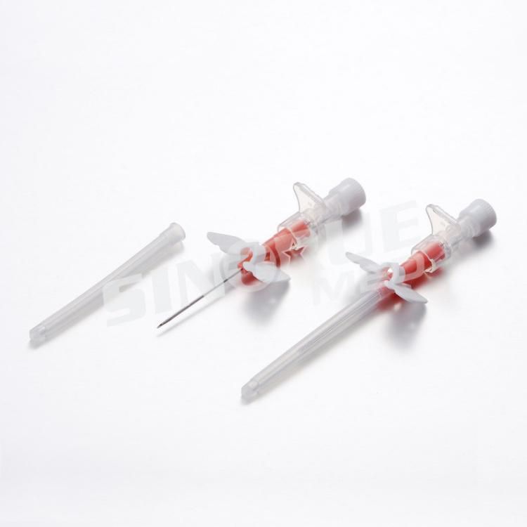 Disposable I. V. Cannula Catheter with Injection Valve