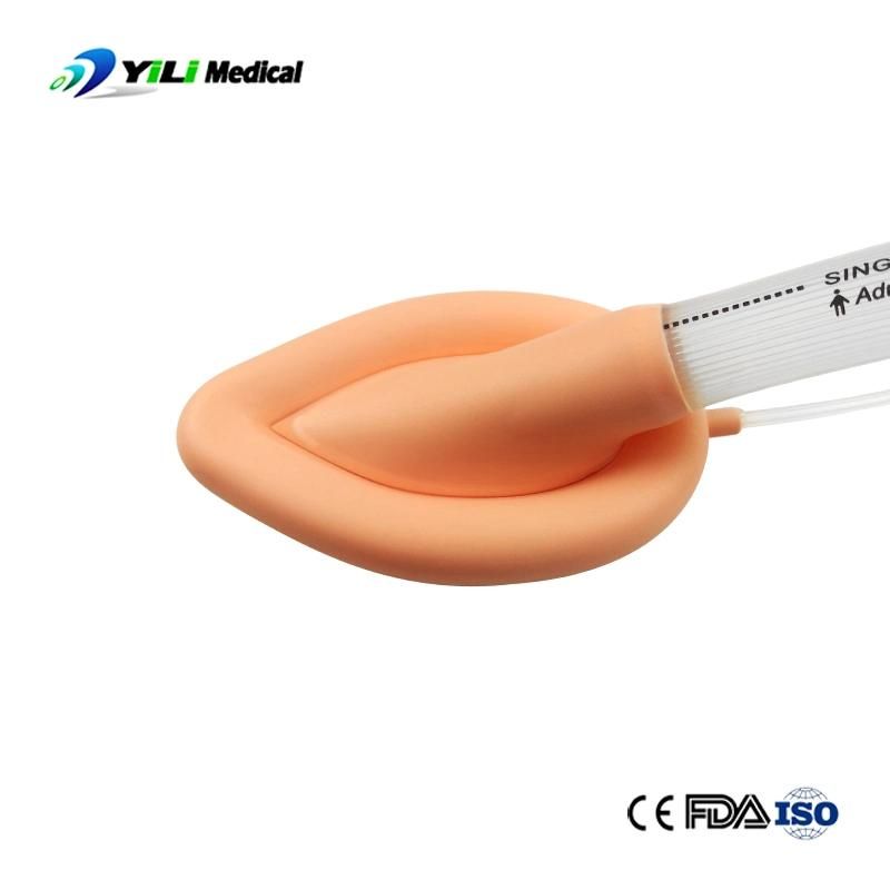 Factory CE Disposable Medical Airway Silicone Laryngeal Mask