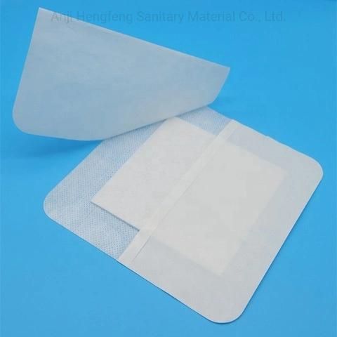 Mdr CE Approved Factory Wholesale Disposable White Adhesive First Aid Dressing