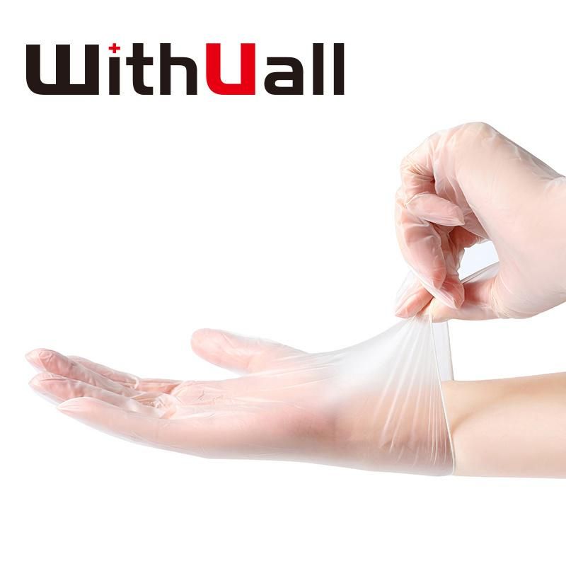 Disposable Powder Free PVC Hand Gloves Vinyl