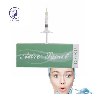 Auro Secret Gel Lip Facial Collagen Hyaluronic Acid Injecting Syringe Dermal Filler