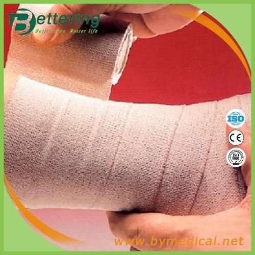 Non Sterile Medical Rubber High Elastic Compressed Bandage