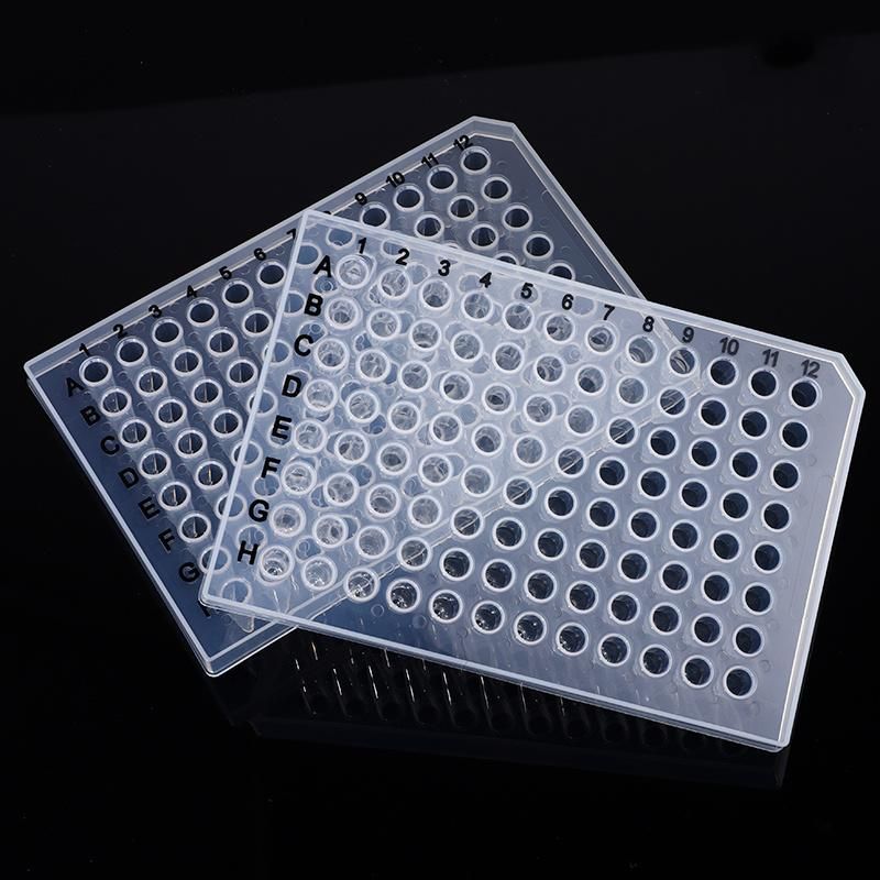 New Arrival 96 Plastic Laboratory Well Plate with Skirt
