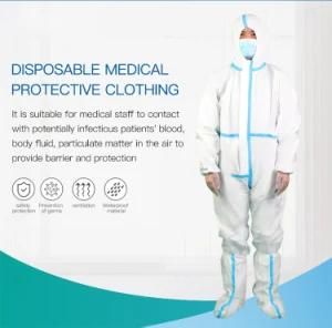 Medical Protective Disposable Coverall Clothing