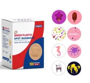 Assorted Size First Band Aid Adhesive Bandages Wound Dressing Plaster Band Aids for Kids