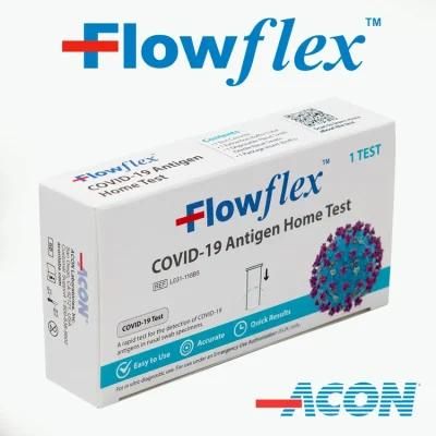 Flowflex Pei Bfarm CE Approved Home Use Self Test of Antigen Test Kit