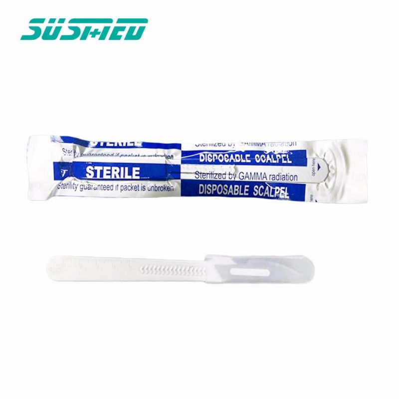 Veterinary Disposable Stainless Steel Sterile Surgical Blades