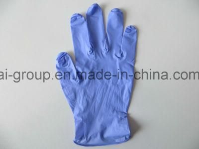 Industrial Grade Black Nitrile Gloves Without Powder Free