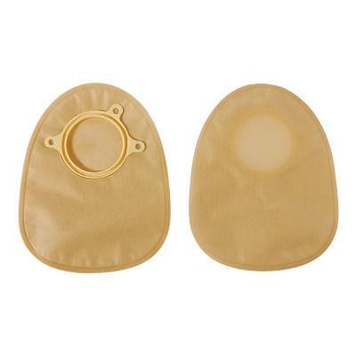 High Quality Soft Comfortable Convenient Two Piece Close Disposable Medical Ostomy Bag