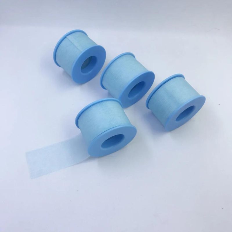 Non-Woven Medical Silicone Gel Eyelash Tape Breathable Sensitive Resistant Blue Eye Pad Eyelash