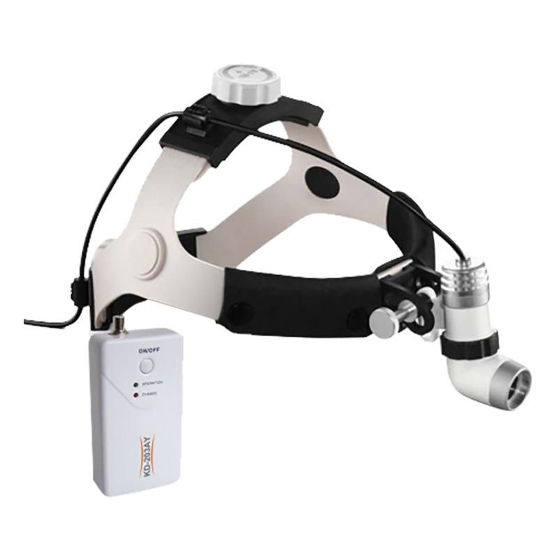 Otolaryngology Dental Head-Mounted Ultra-Light Portable LED AC and DC Dual-Purpose Headlights High Brightness Headlights Clip-on Headlights