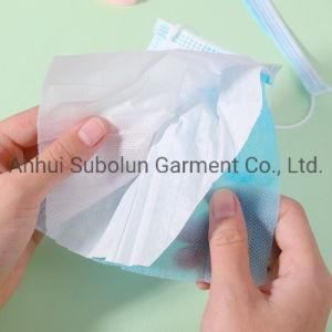 Factory Directly Sale Non-Woven Medical Surgical Face Mask Disposable Dust Mask 3 Ply Earloop Mask