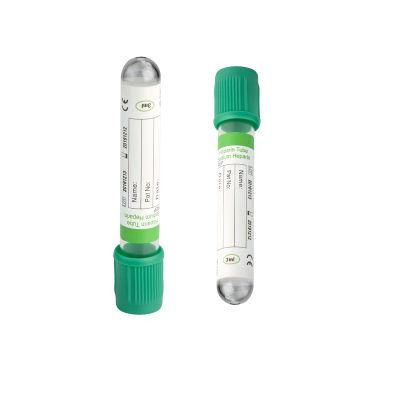 Blood Sample Collection Tube Heparin Tube for Blood Storage