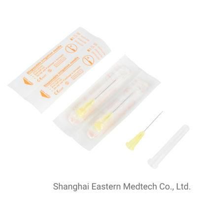 CE&ISO Certificated Sterile Dental Irrigation Needle Right Angle Type