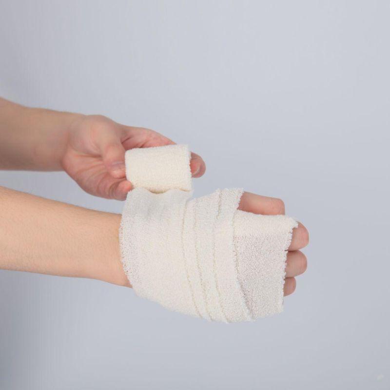 Elastic Crepe Bandages with Spandex for Hospital