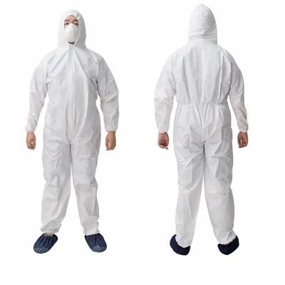 Disposable Protection Chemical Protective Microporous Non-Woven Coverall