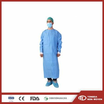 Sterilized Disposable Designed Waterproof Reinforcement Surgical Gown