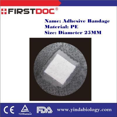 High Quality OEM Diameter 25mm P Material Transpaprent Color Adhesive Bandages