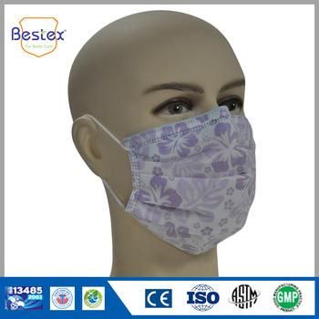 Professional Manufacturer Kids PP Disposable Medical Printed Face Mask (FM-34EEFL)