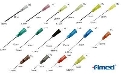 Disposable Syringe Needle with Different Size Ce Approval
