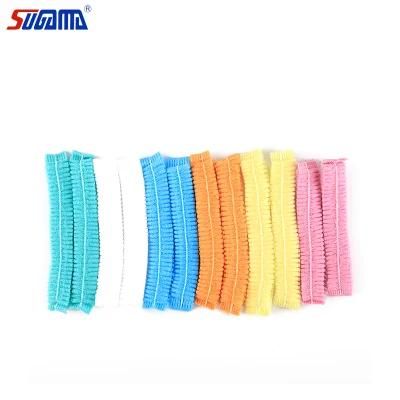 Blue Medical Light Non Woven Easy Open Clip Cap