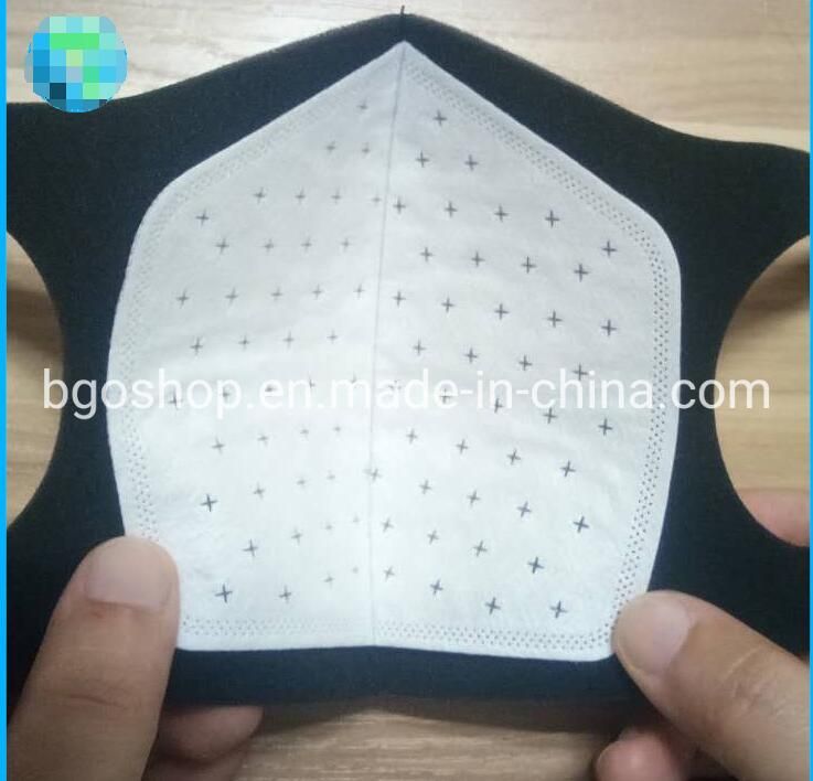 KN95 Filter Replacement Dust Prevent 3D Washable Spandex & Polyester Face Mask