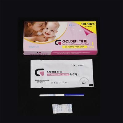 Rapid Test 5 Minutes Do a Pregnancy Test Online Disposable Home One Step HCG Pregnancy Test Kits