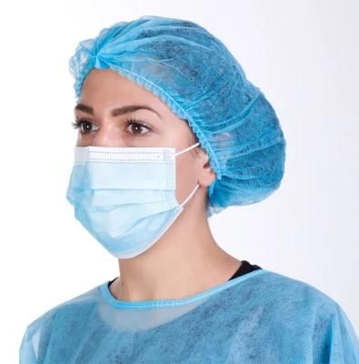 3 Ply High Quality Filter Cloth Nonwoven Medical Disposable Printed Face Mask in Stock