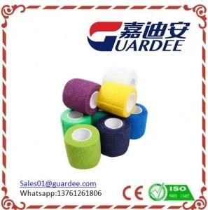 Disposable Non-Woven 2&quot;*5 Yards Cohesive Bandage for Hospital