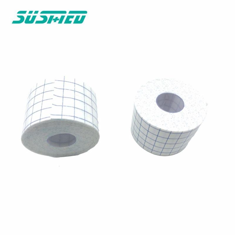 Surgical Non Woven Adhesive Medical Dressing Tape/ Fixation Roll/White Non-Woven Fixing Roll