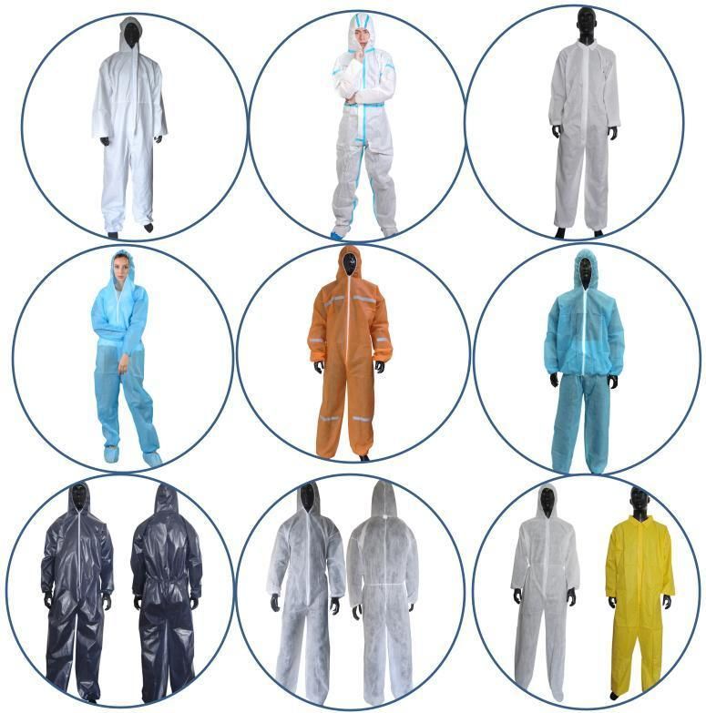 Work Wear Uniform Workwear Nonwoven Coverall with High Quality