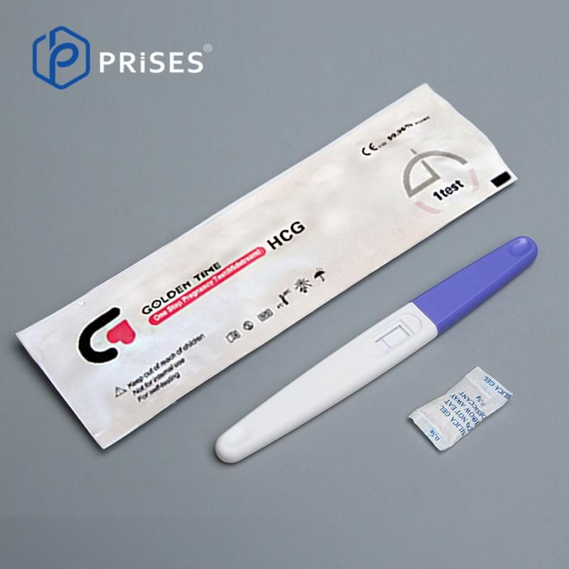 Baby Test Equipment One Step HCG Pregnancy Test Kit Midstream Device